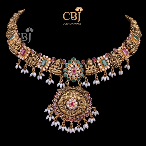 Multi Colored Antique Necklace