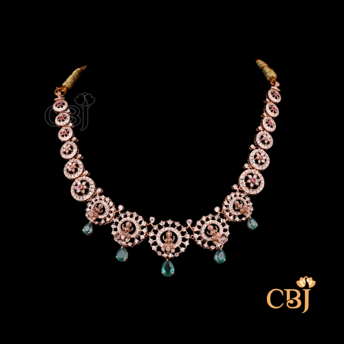 18KT CZ NECKLACE 6