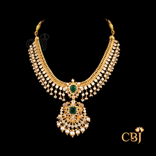	Ultra Light Weight jelebi Necklace 
