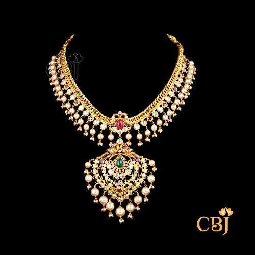 Ultra Light Weight jelebi Necklace 2