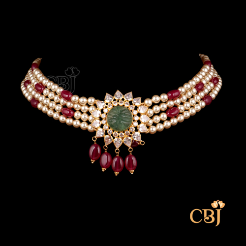   Ultra Light Weight Beeds Necklace 7