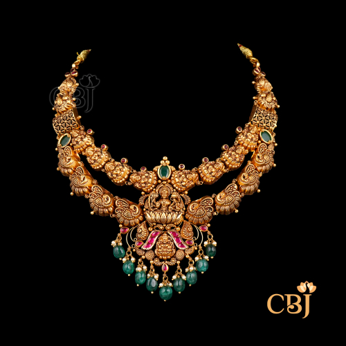   Nakshi Light Weight Short Necklace 1