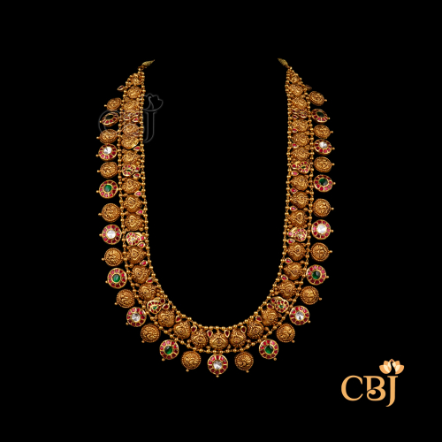 Light Weight Long Kundan Bottumala Haram