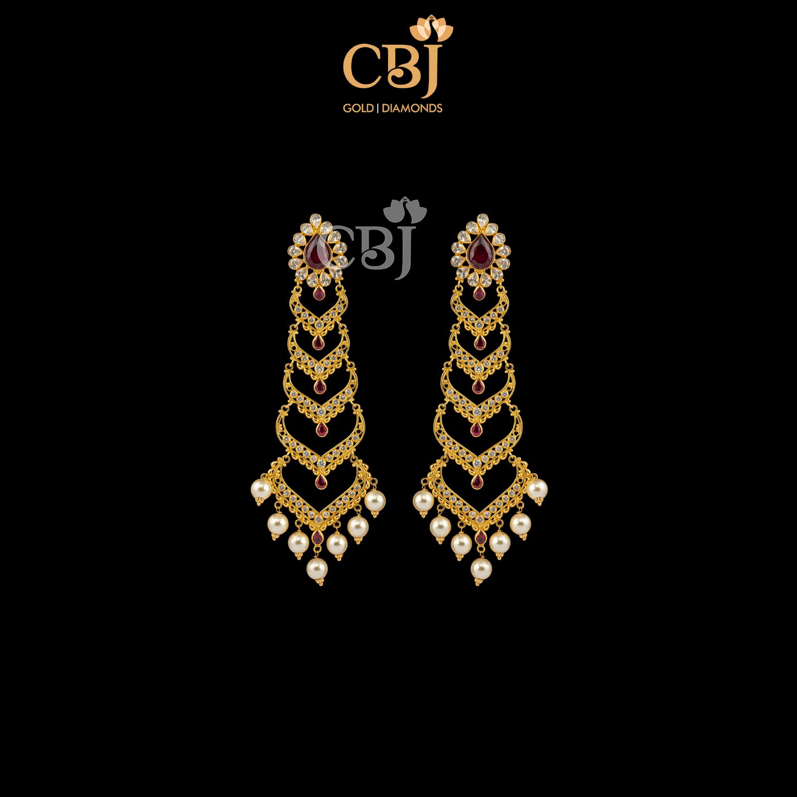 Step Chandbali's are perfect for light, casual and cocktail wear. Keeping it light adds to the convenience.