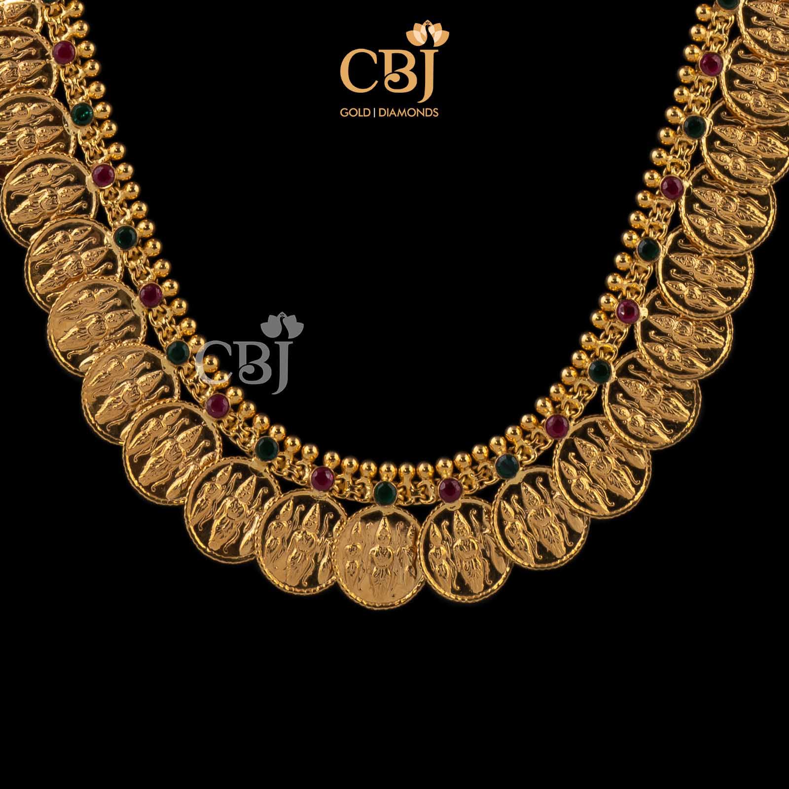 lakshmi kasu mala gold