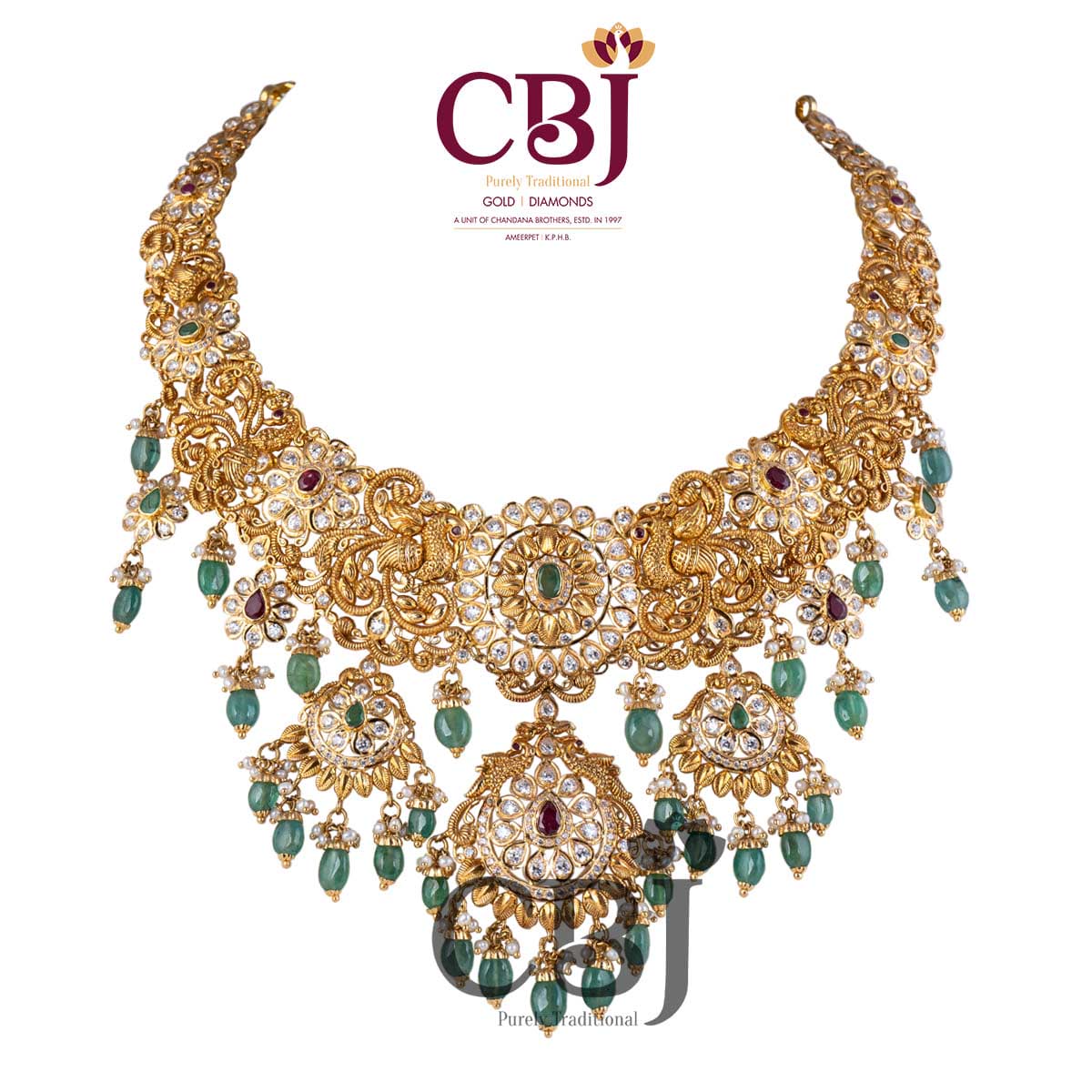 Gold Layered Pearl & Coin Necklace Set | Classy Women Collection