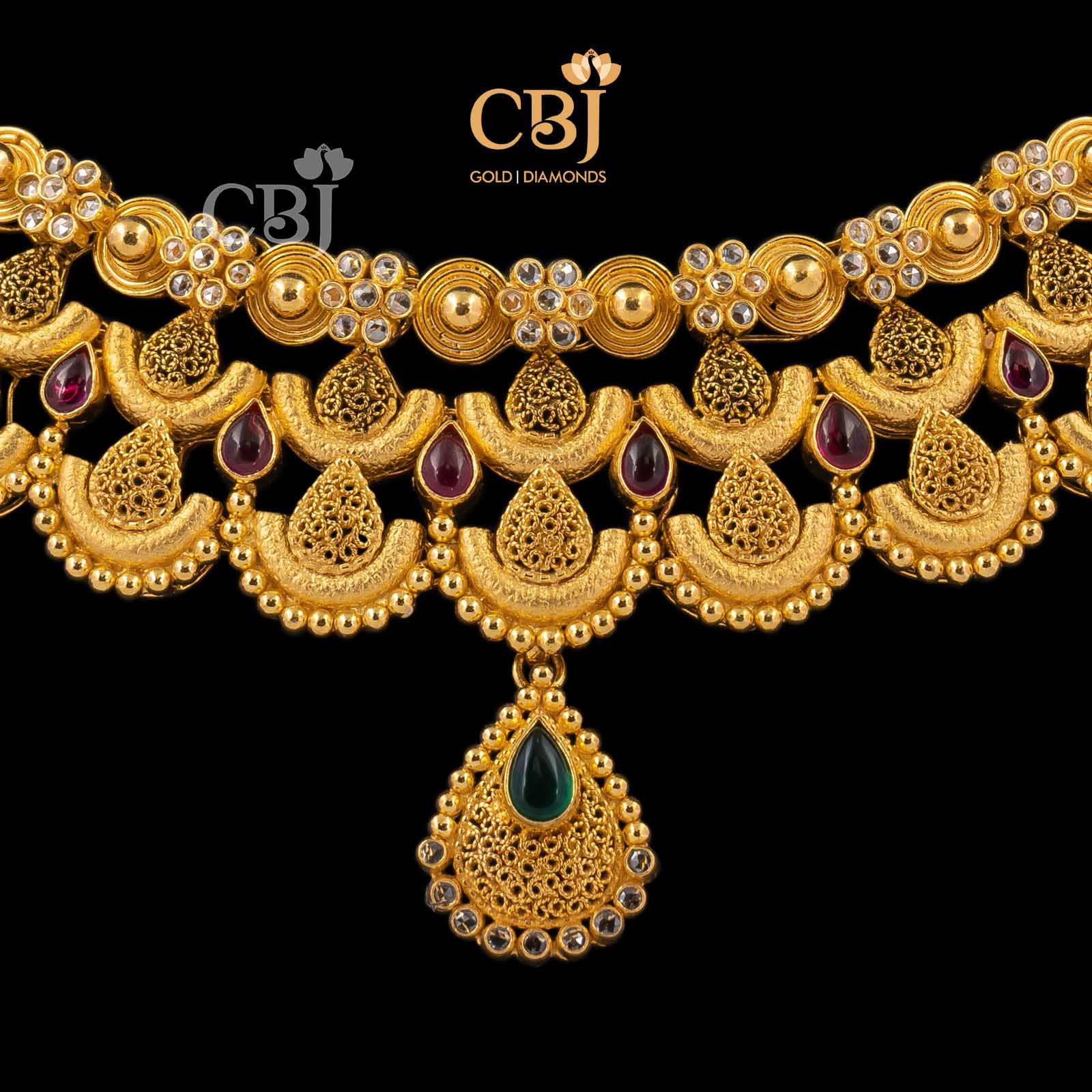 antique designer necklace