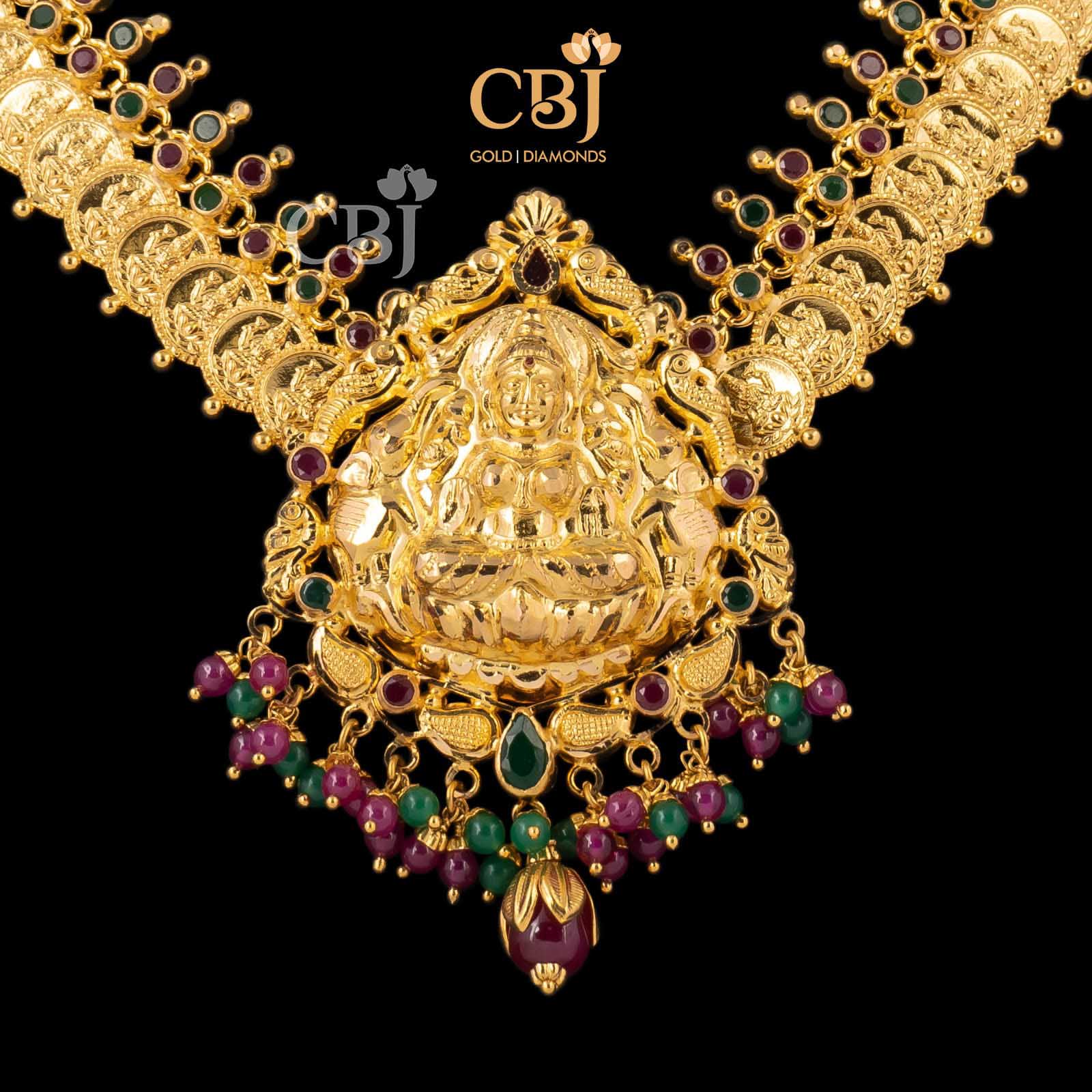 antique gold coin necklace