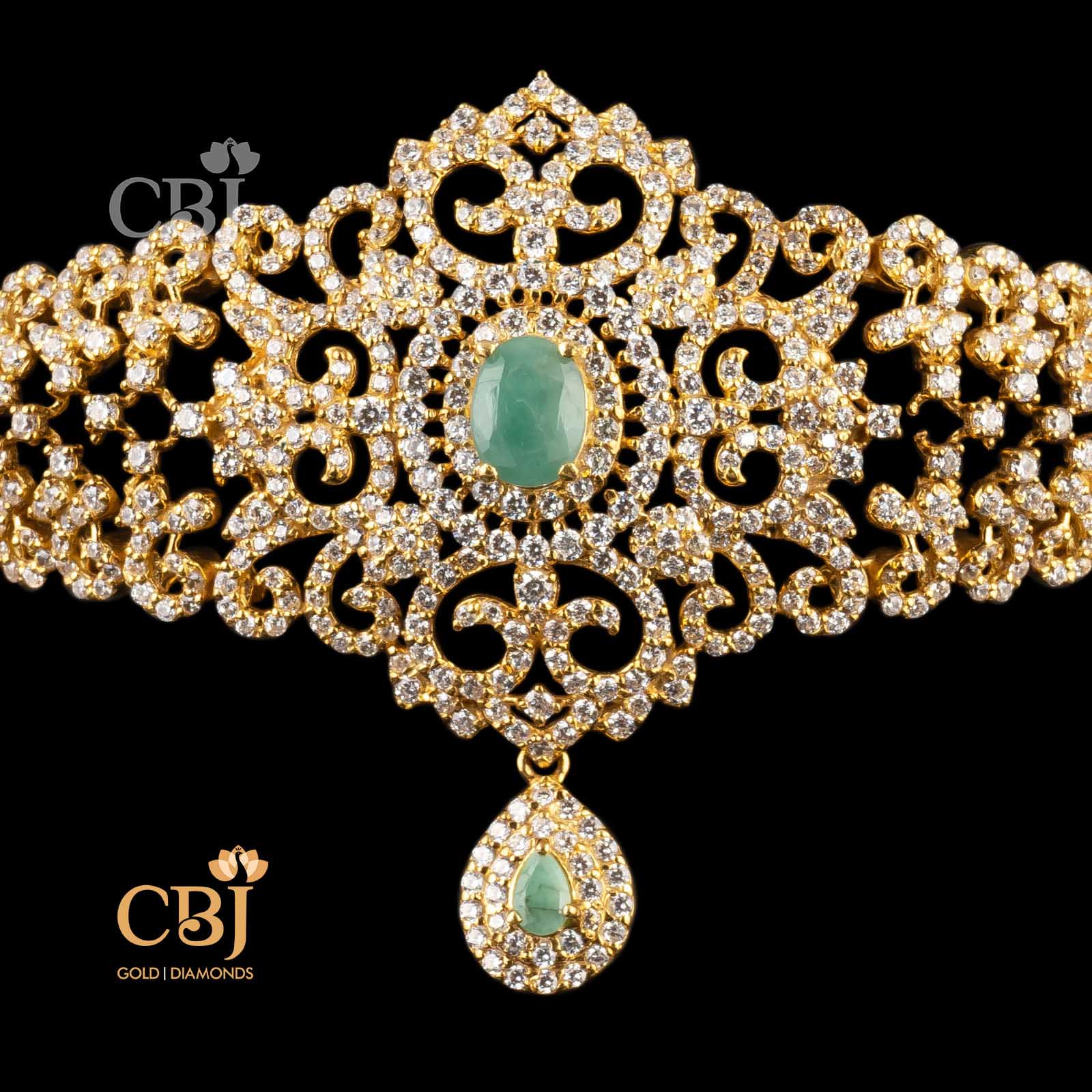 gold choker weight