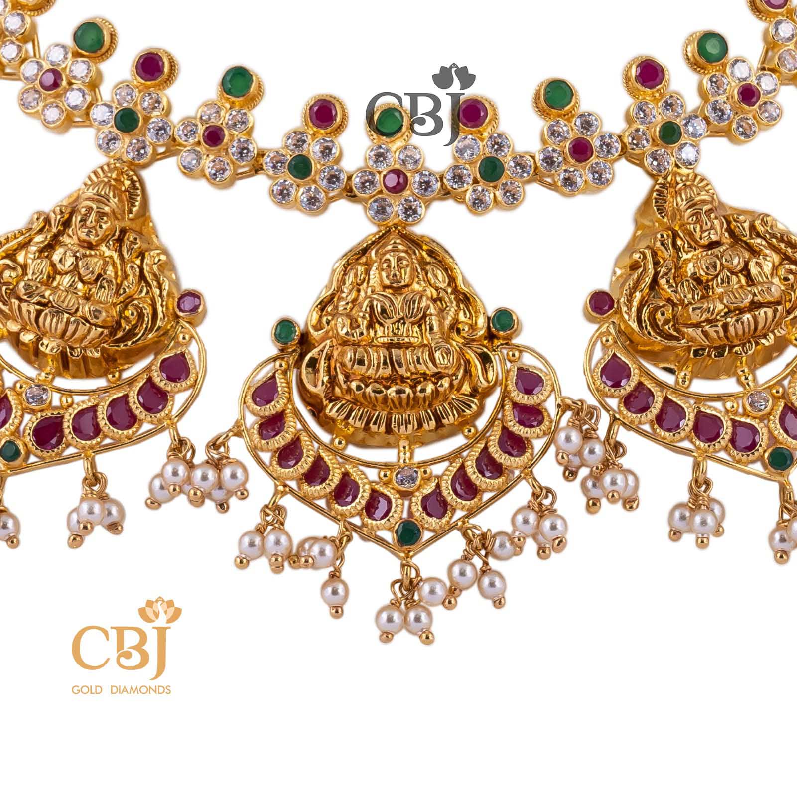 Lite Weight Bhagawati Necklace
