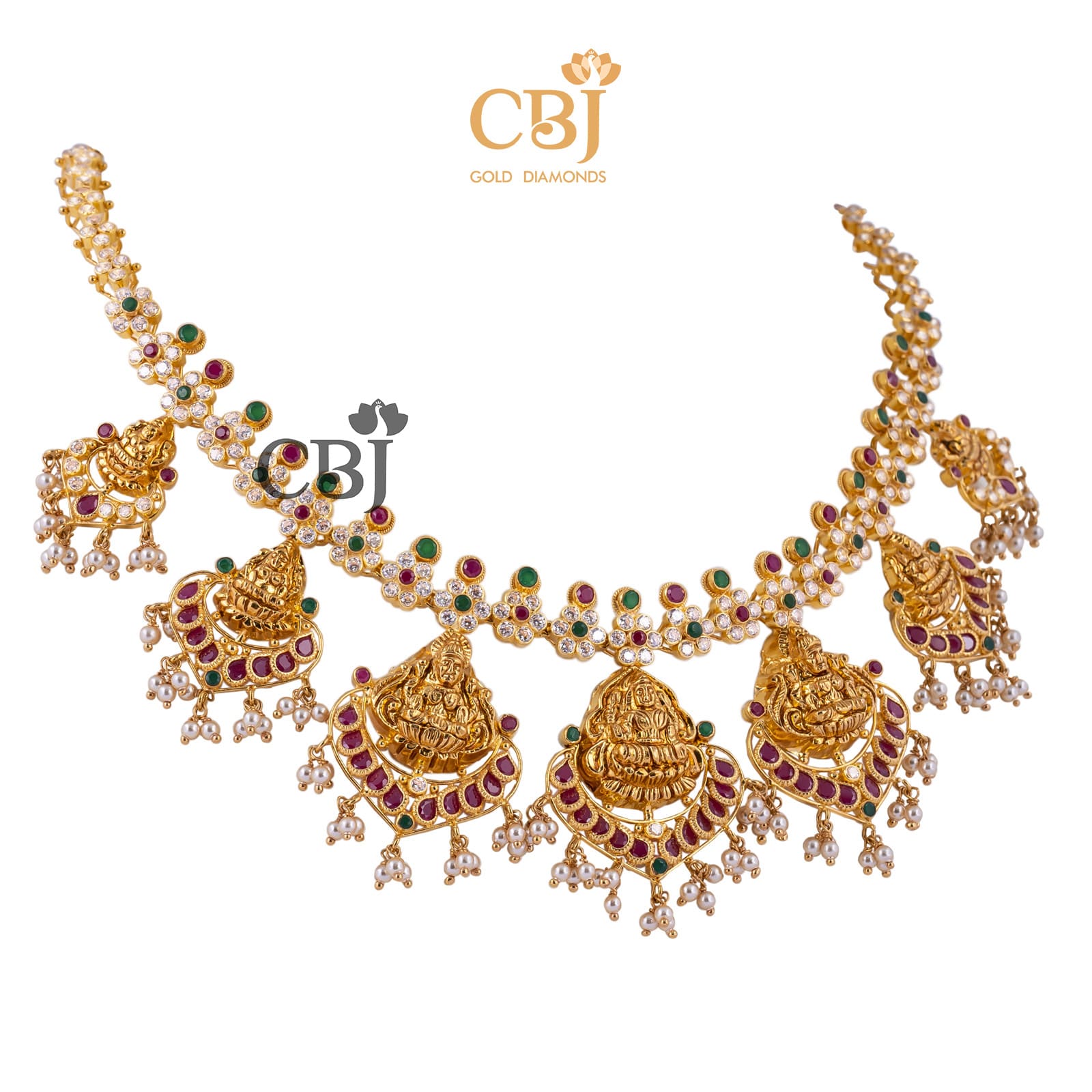 Lite Weight Bhagawati Necklace