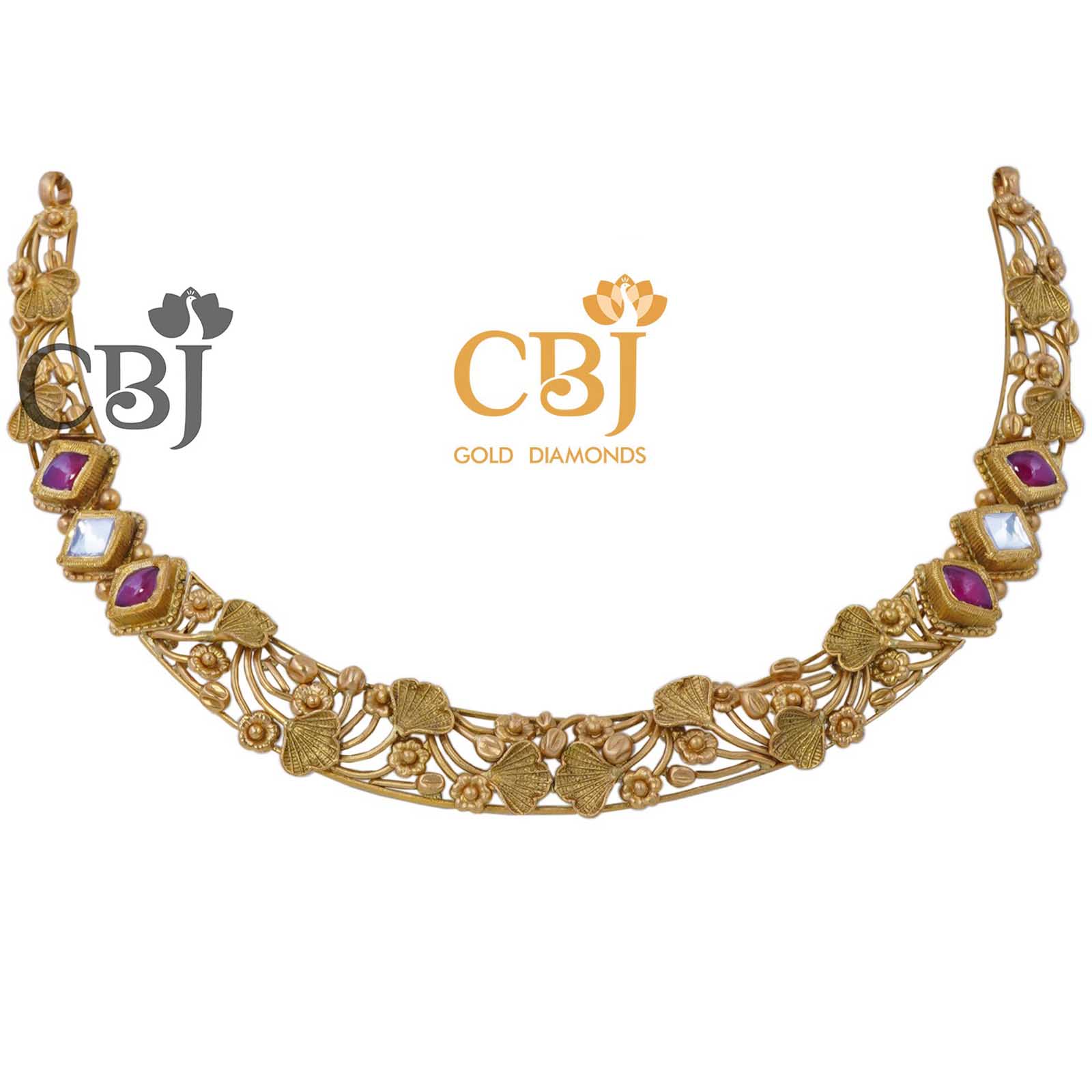 slider necklace gold