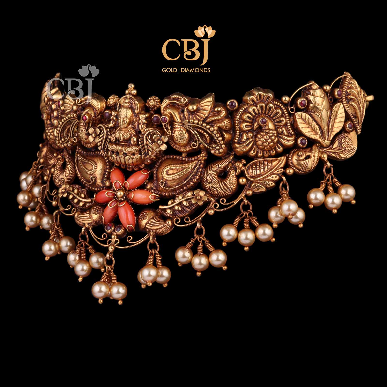 antique light weight choker