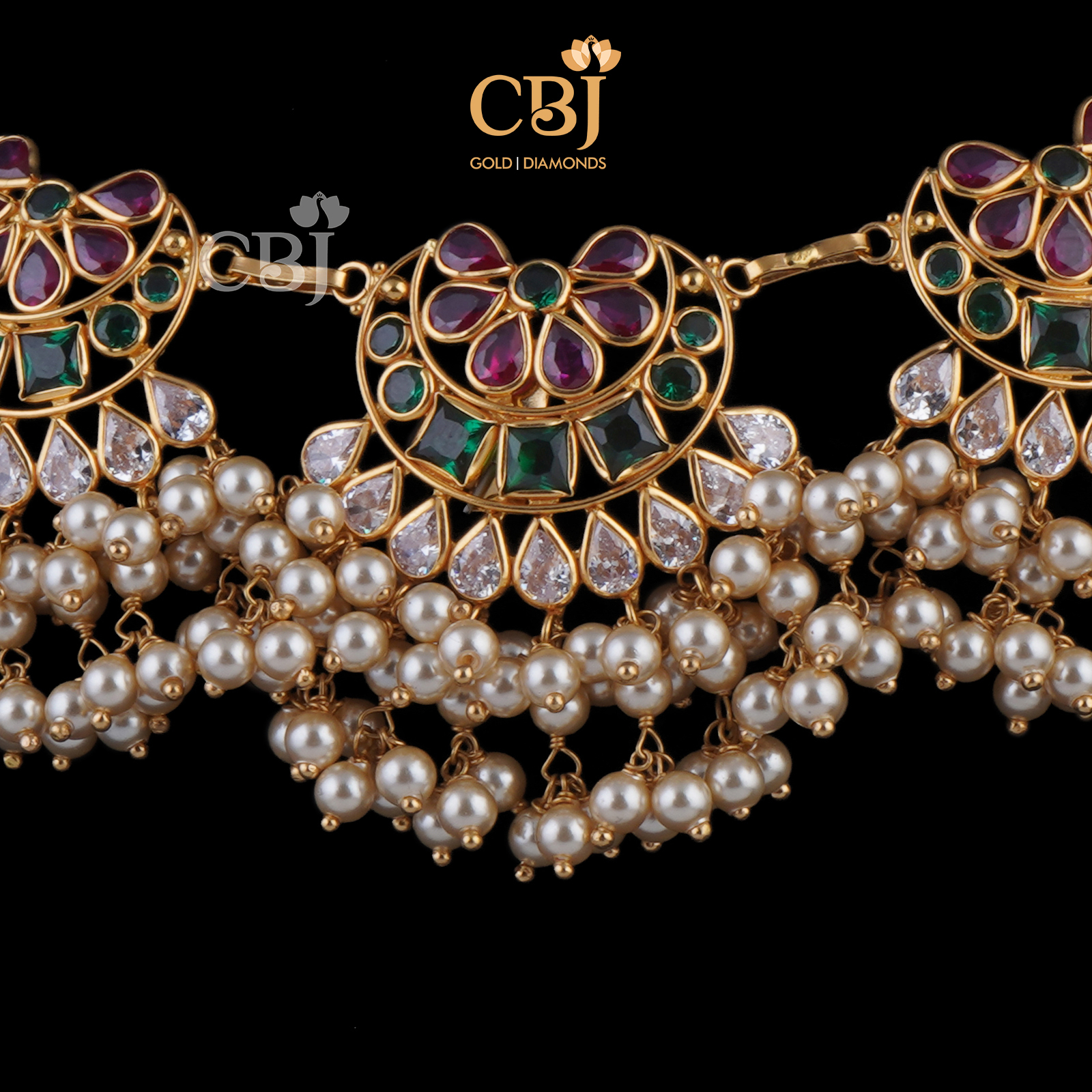 Chand Guttapusalu Necklace Set