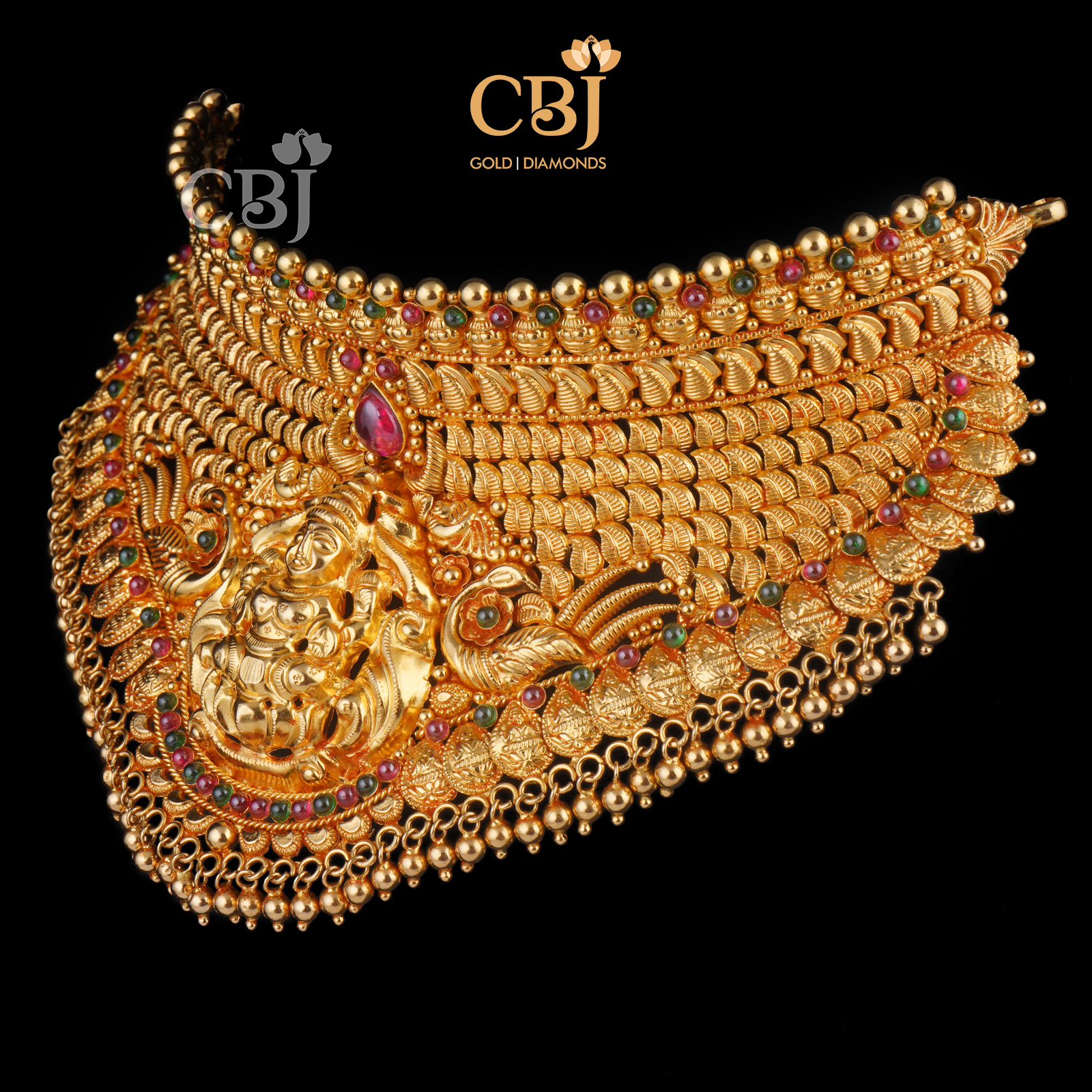 antique gold choker necklace online