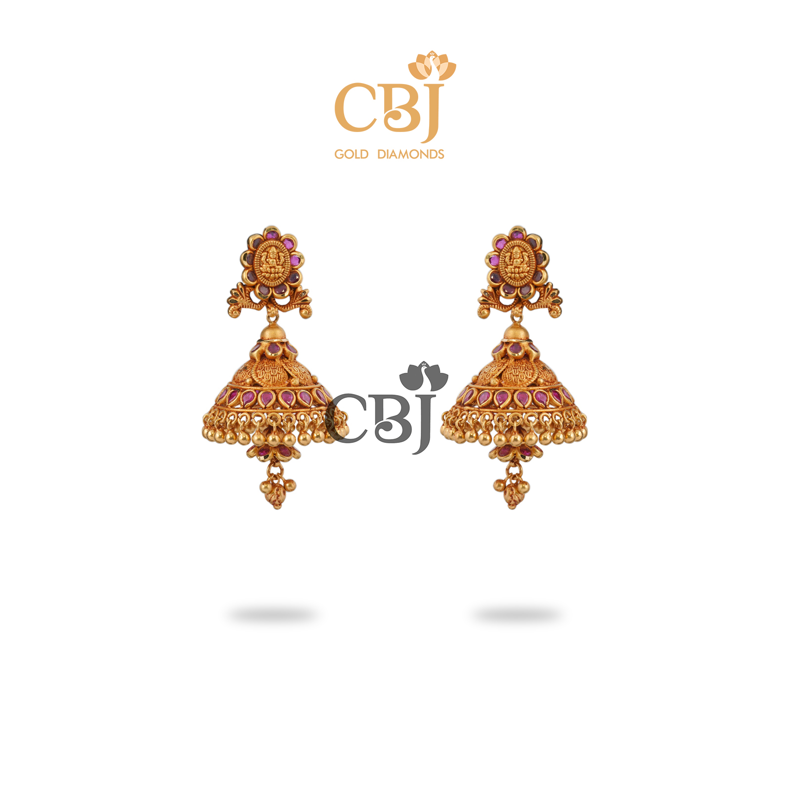Gheru Finish Lakshmi Jhumkas