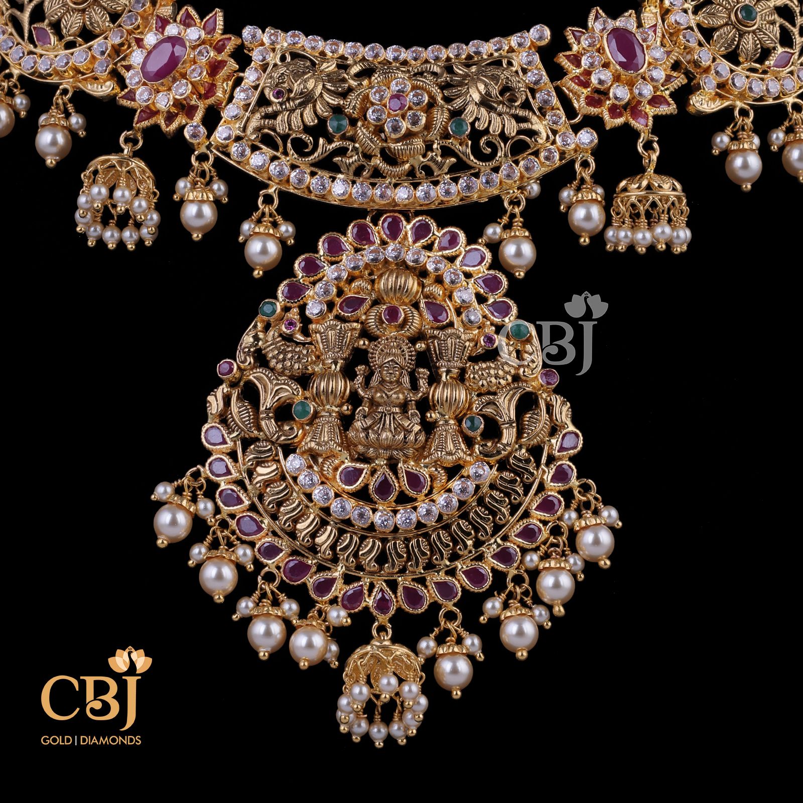 wedding gold necklace design