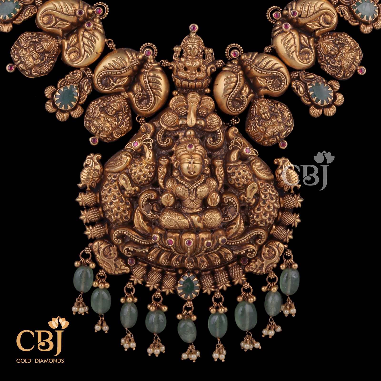 Stunning Deep Nakas Haram With Russian Emerald Drops
