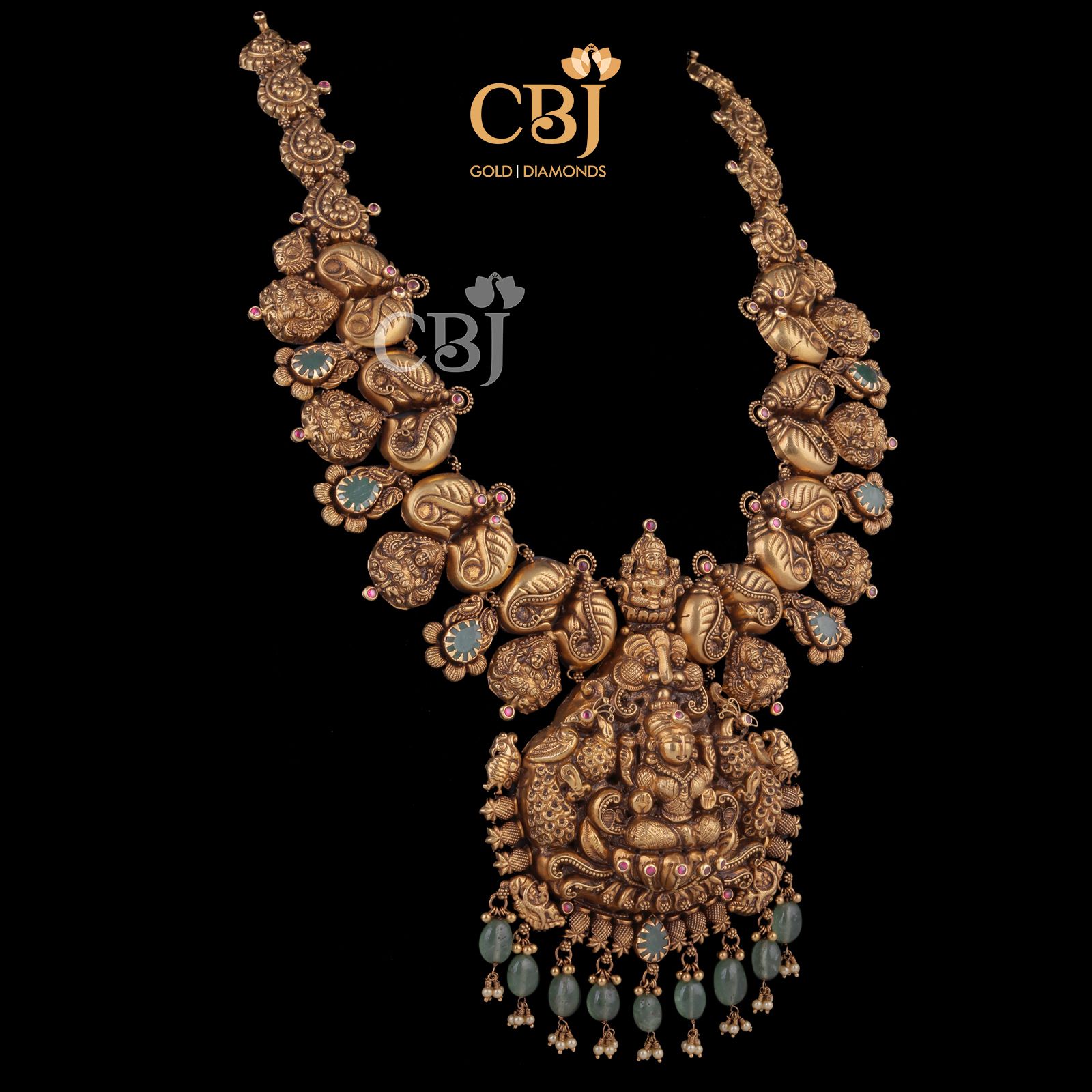 Stunning Deep Nakas Haram With Russian Emerald Drops