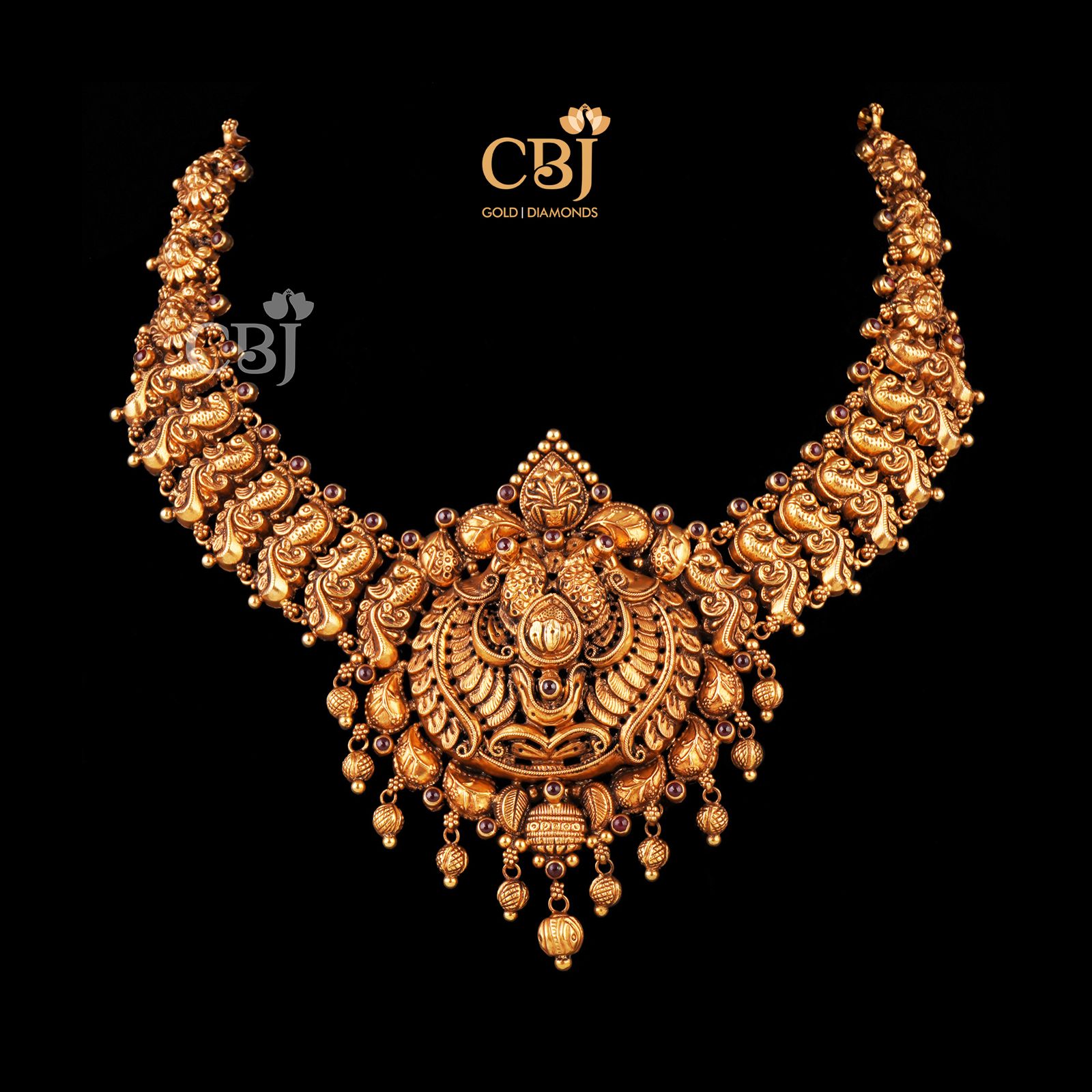 3D Nakas Peacock Necklace