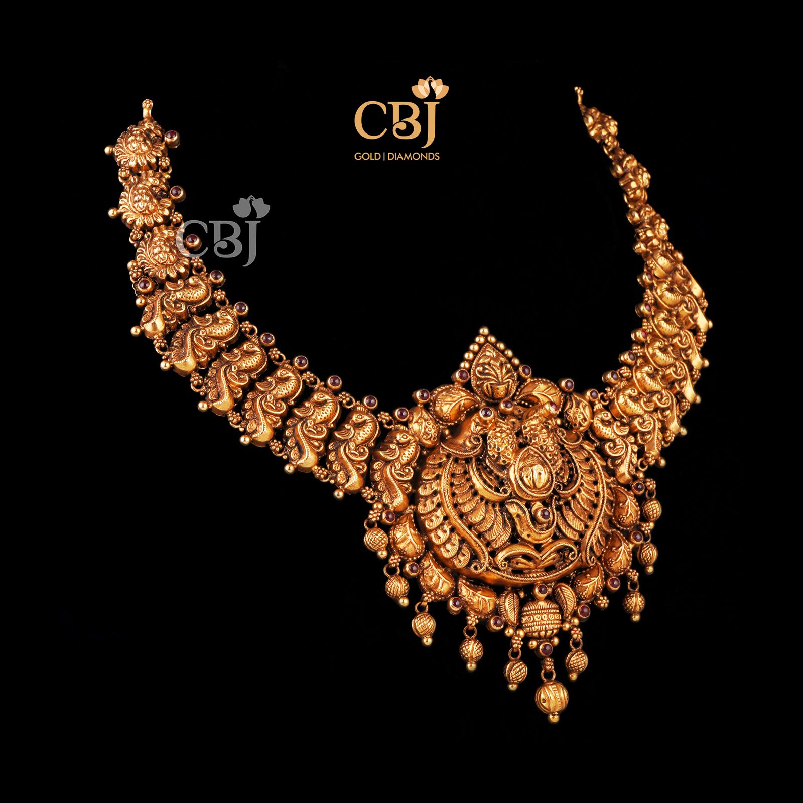3D Nakas Peacock Necklace