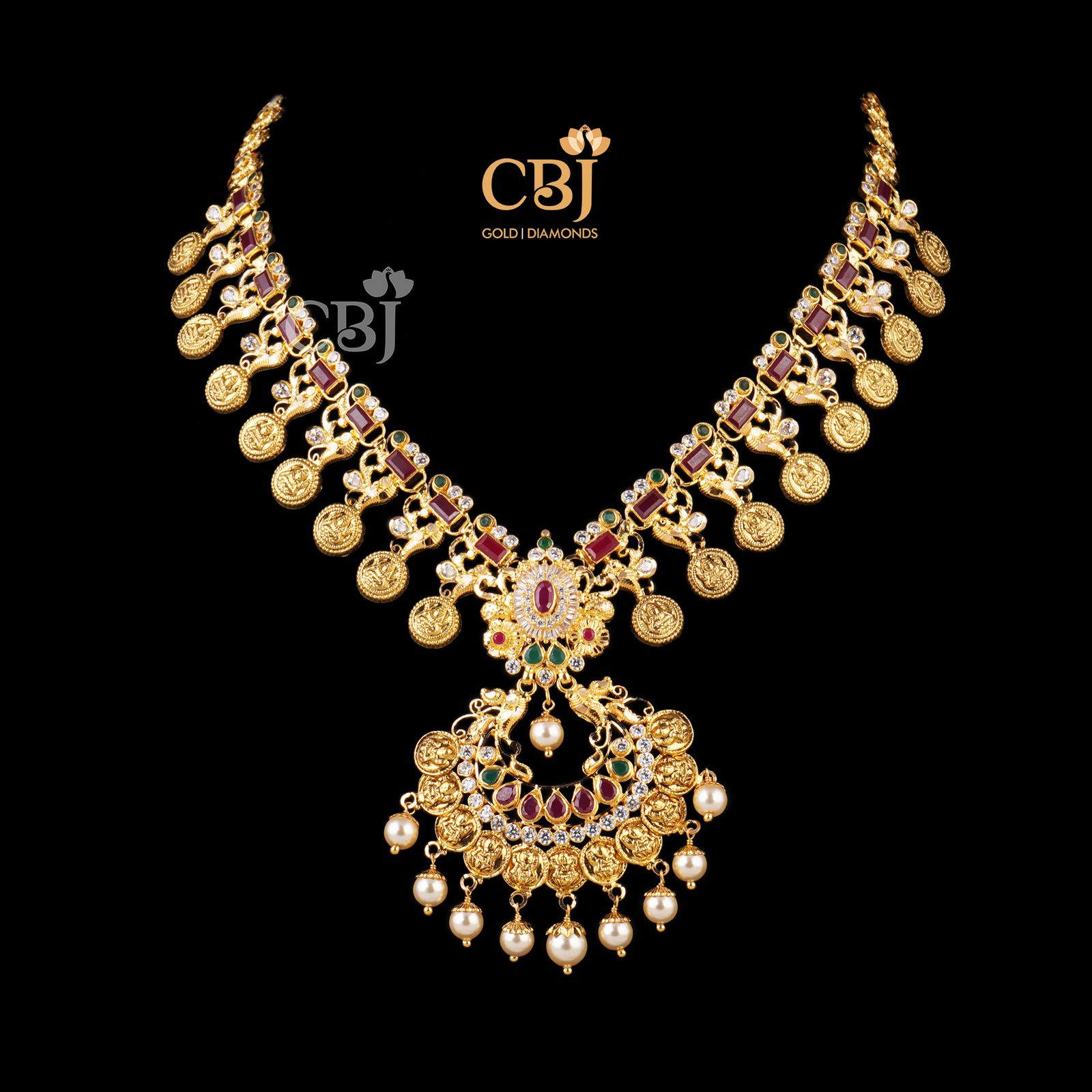 ruby kasu necklace