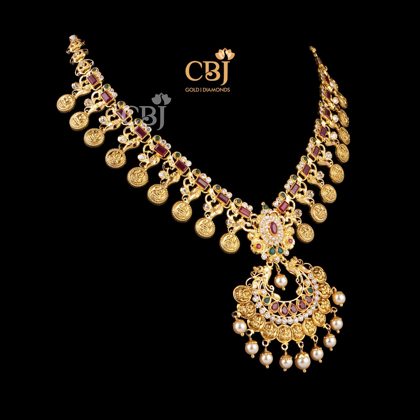ruby kasu necklace