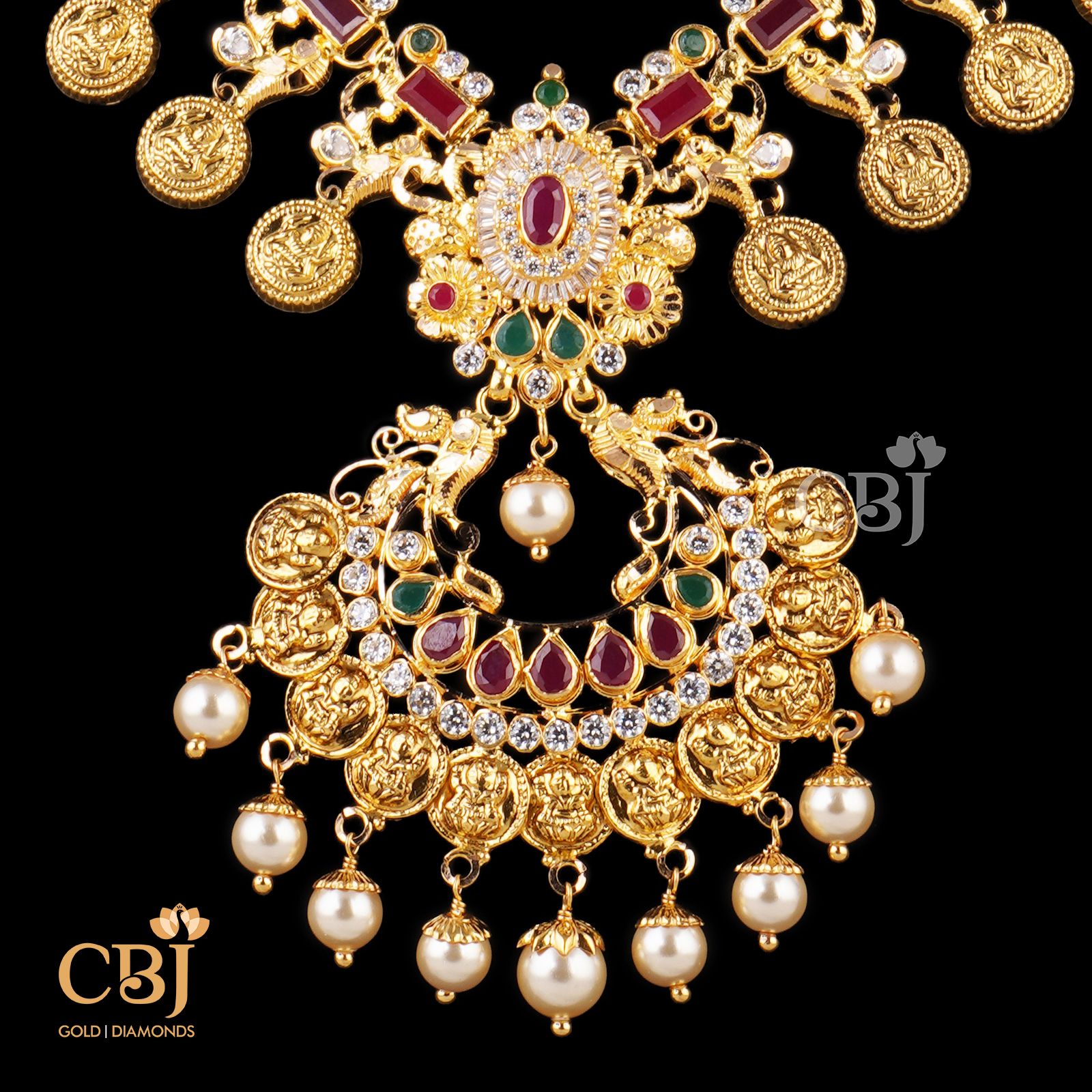 ruby kasu necklace