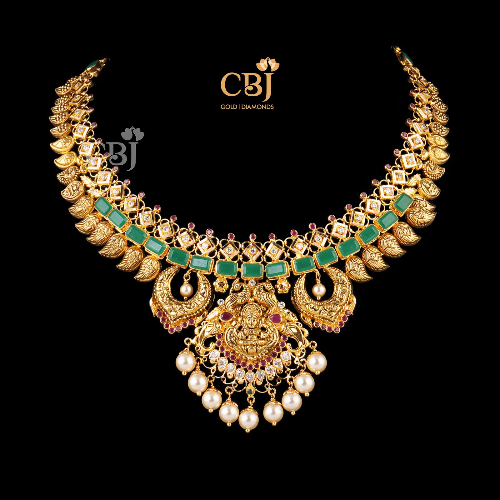 Indian Gold Plated Mango Design Traditional Long Haram Fashion Necklace Set  | eBay