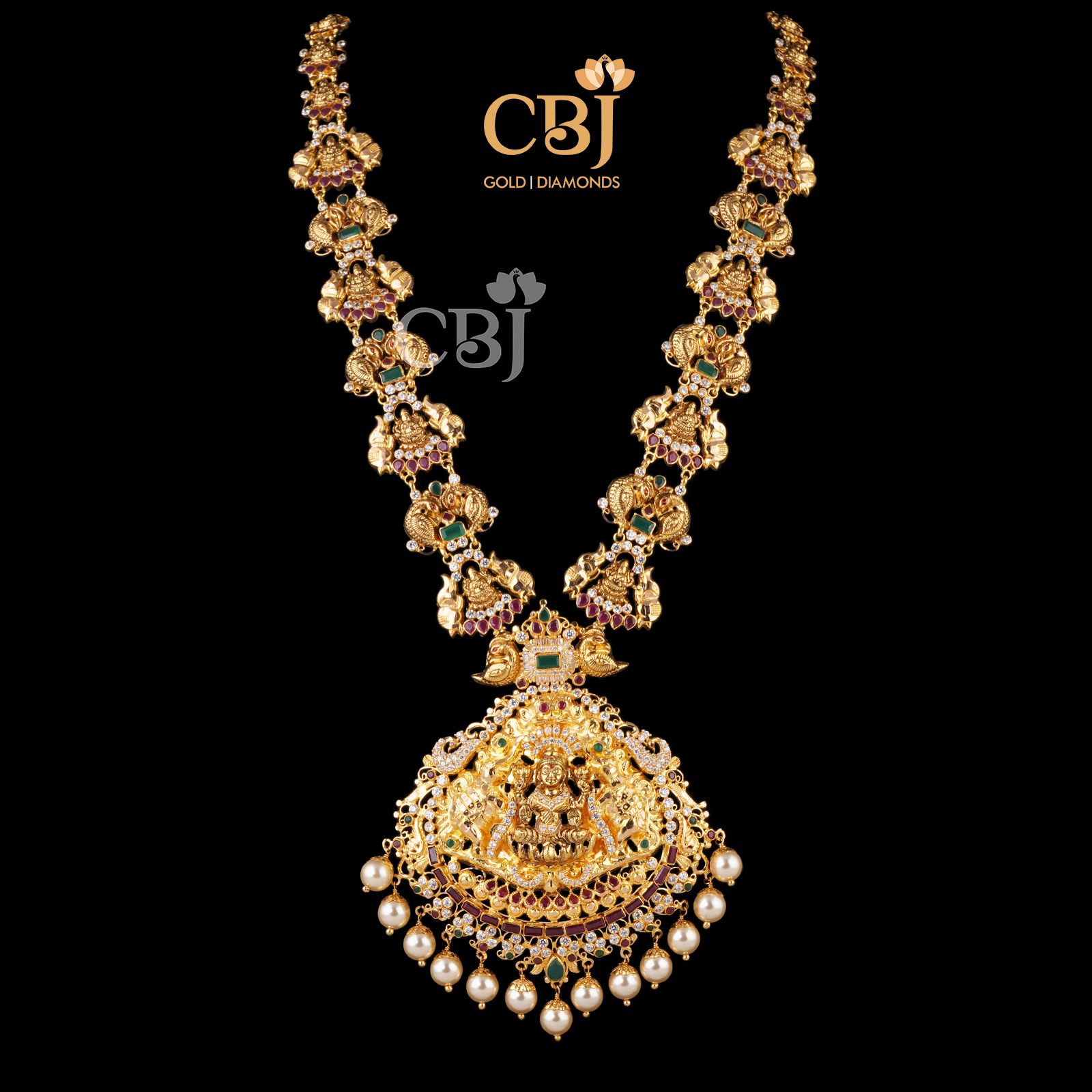 lakshmi haar gold