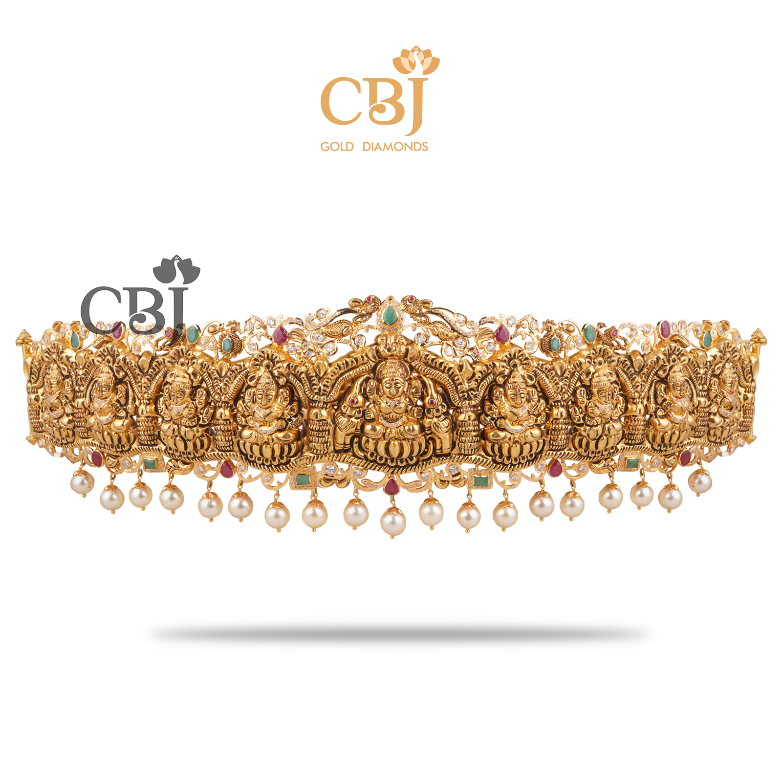 2 in 1 Vaddanam (Gold waist belt) | Art of Gold Jewellery, Coimbatore