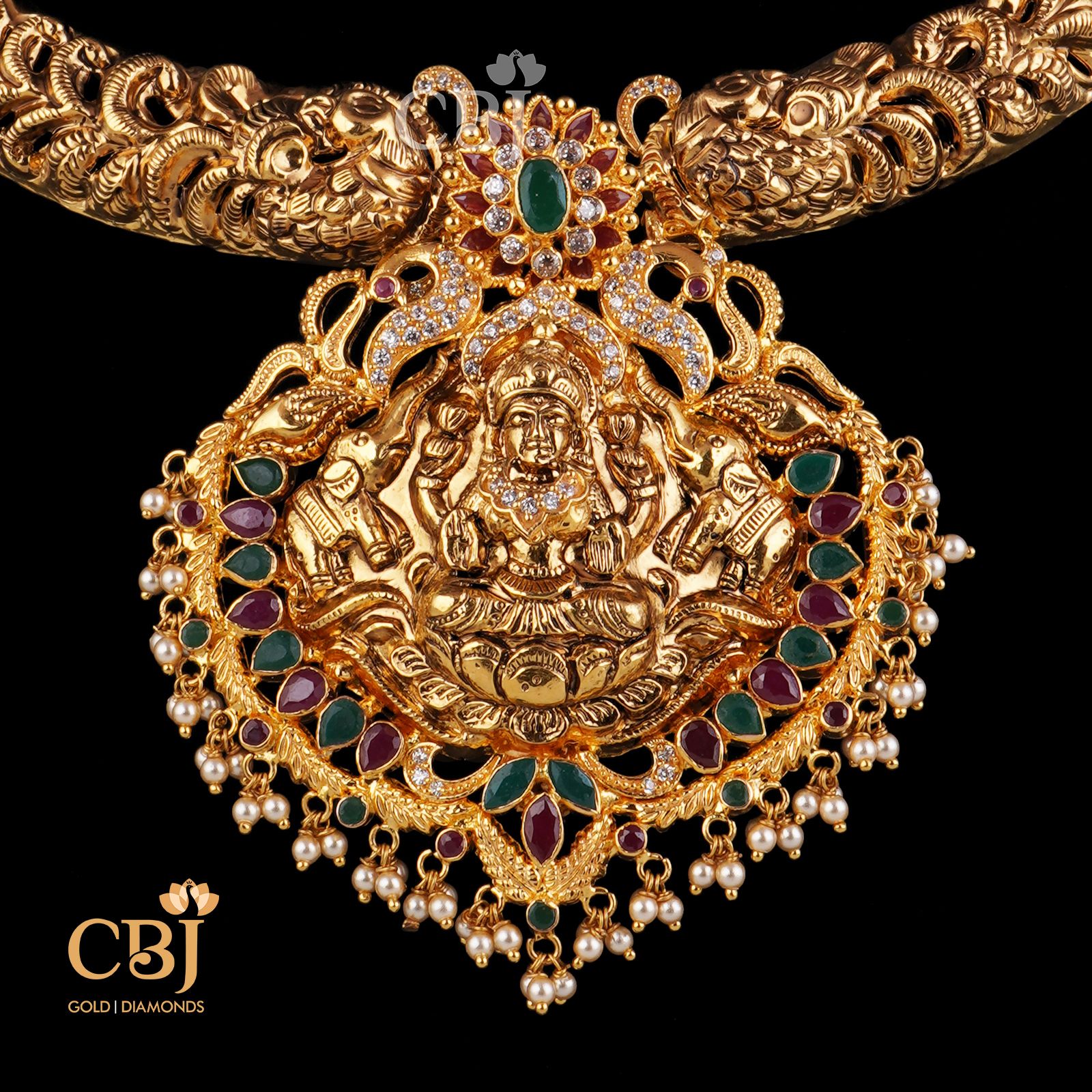 Light weight gold antique kante