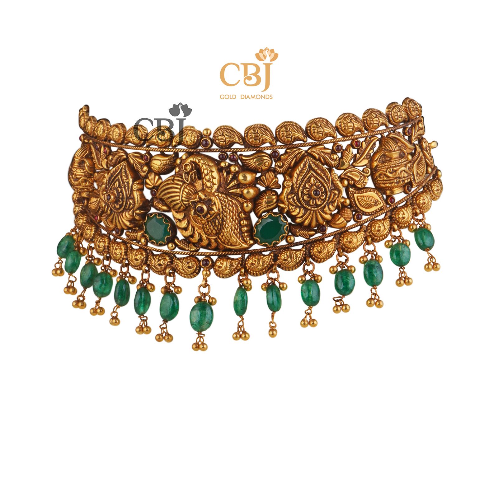 Make your presence felt with this classic antique nakashi choker.