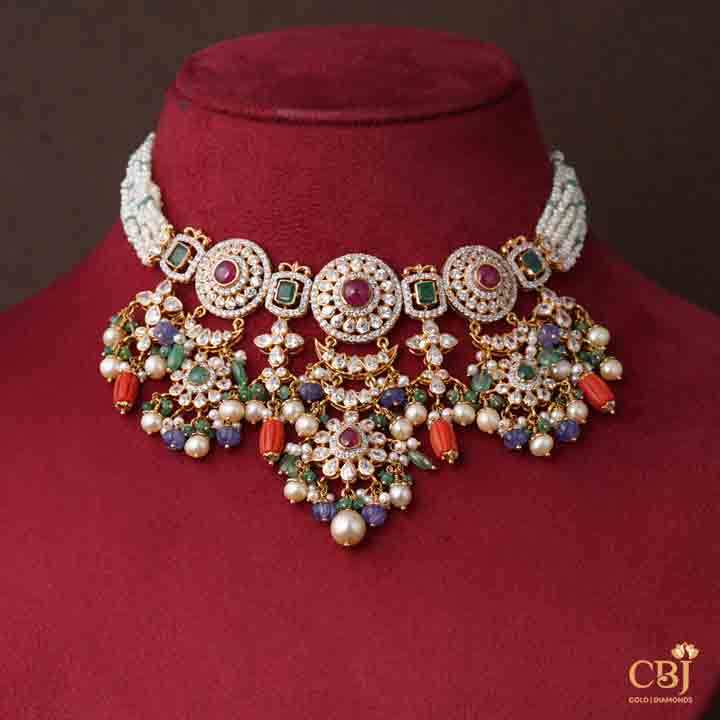 A resplendent design from the artisans of CBJ. Designer beads collection from CBJ.