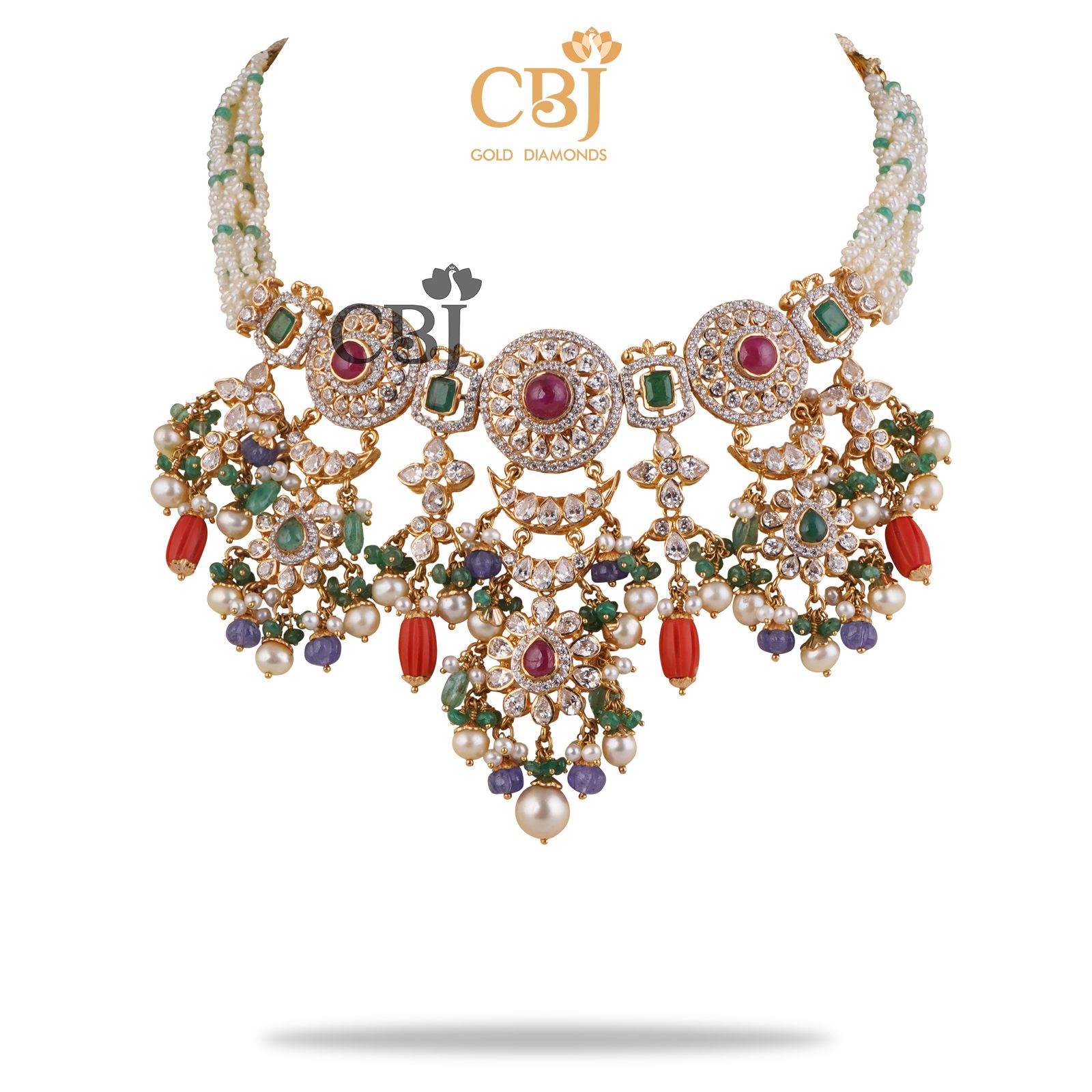 A resplendent design from the artisans of CBJ. Designer beads collection from CBJ.
