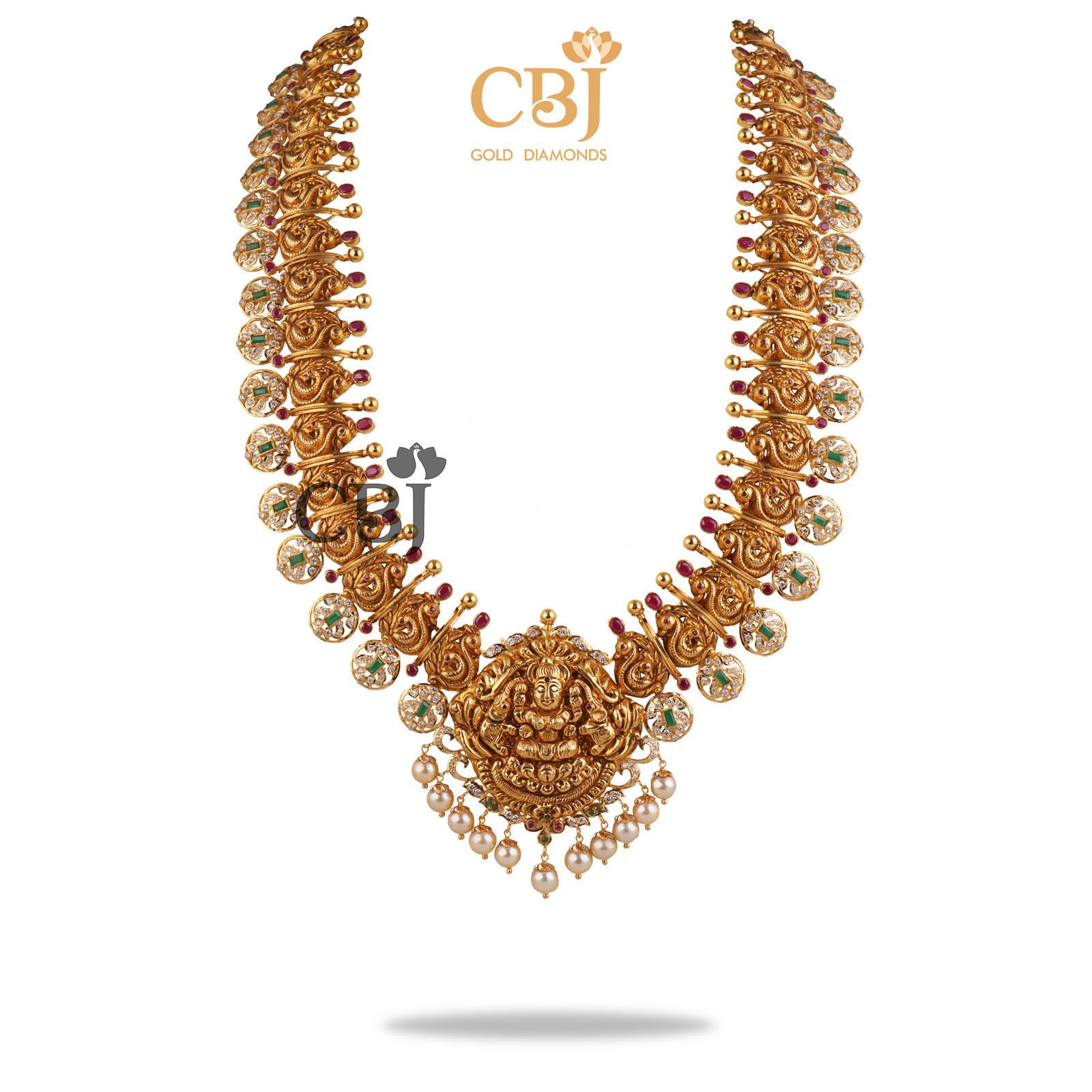 An antique bottumala design featuring rubies