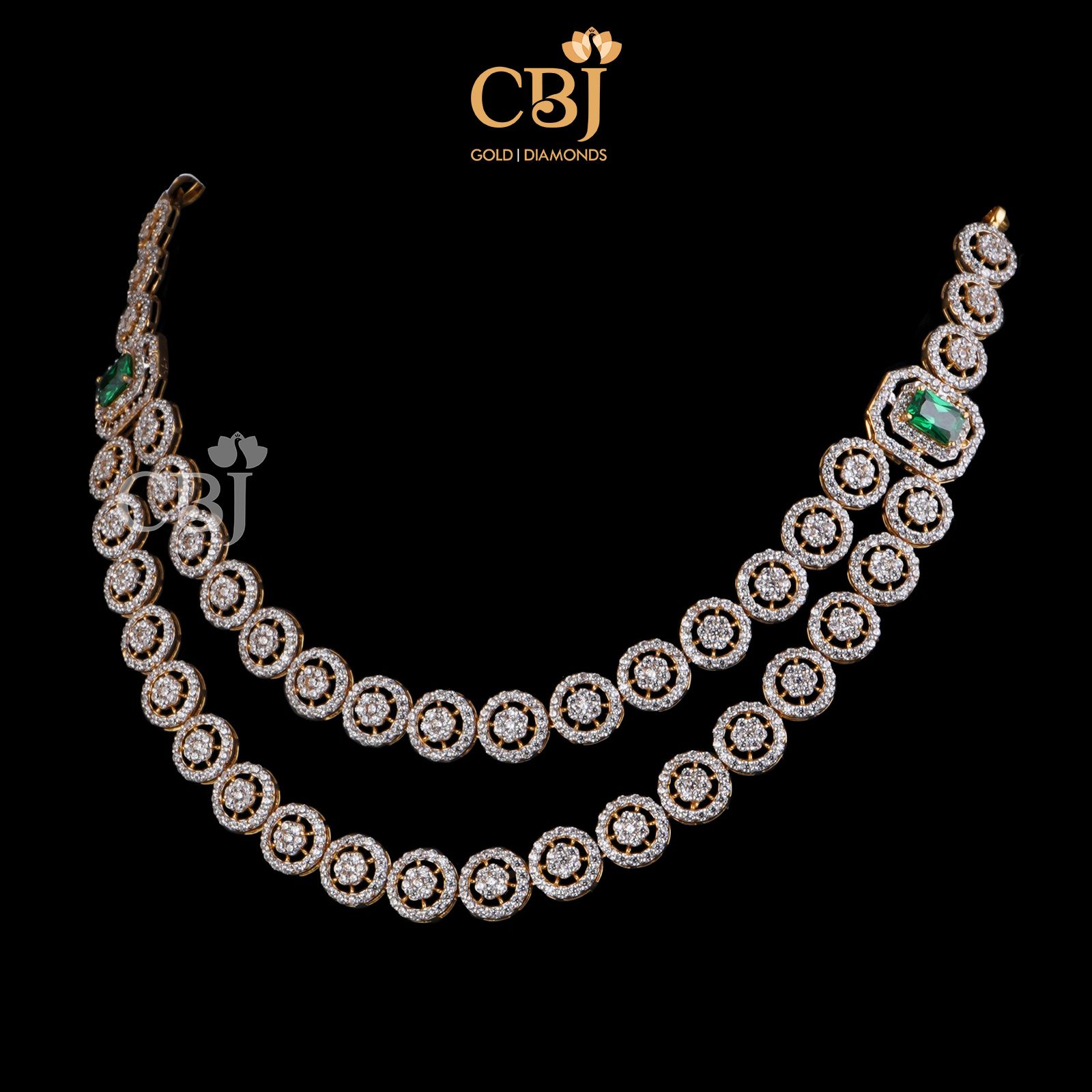 Shine like a bright star with this dazzling 2-Step CZ necklace.
