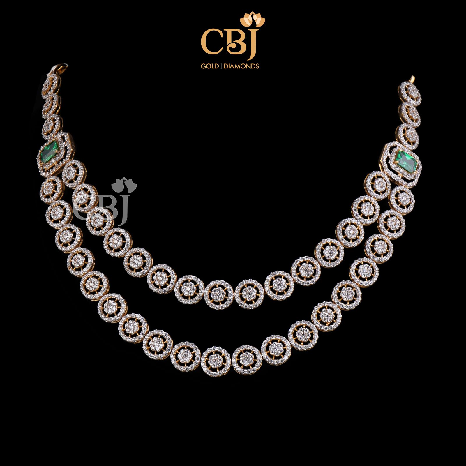 Shine like a bright star with this dazzling 2-Step CZ necklace.