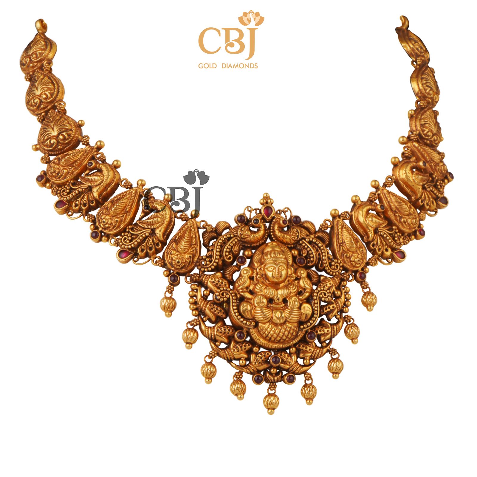 Antique nakashi necklace with a precision perfect sharp design.