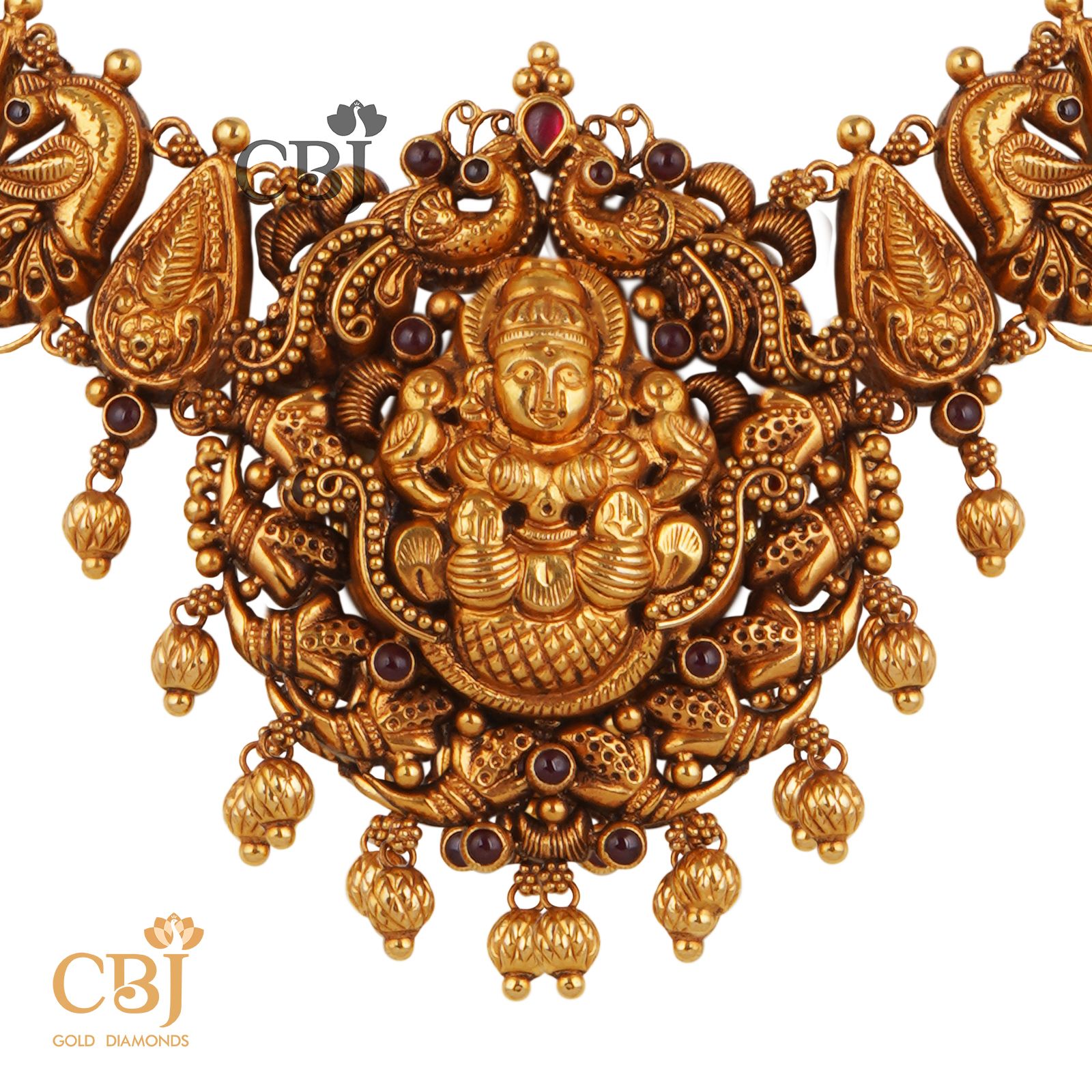 Antique nakashi necklace with a precision perfect sharp design.