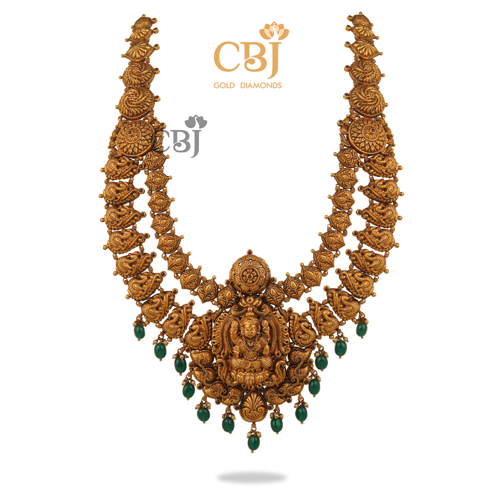 A 2-step deep nakas haram with emerald drops.