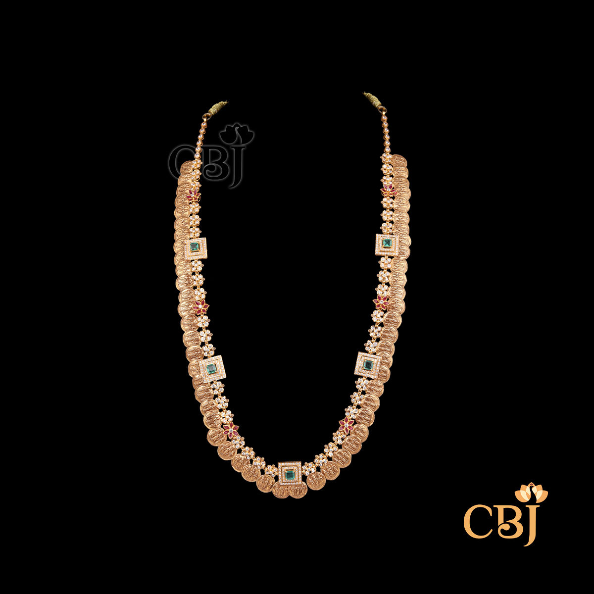 Front view of 51 grams Kasumala Necklace Design