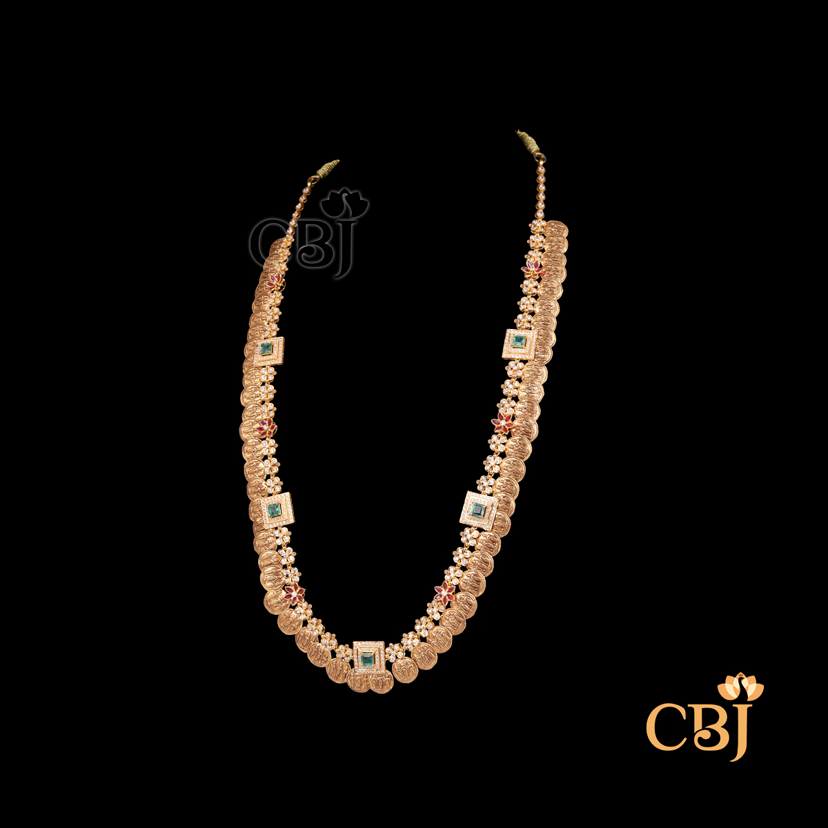 Side view of 51 grams Kasumala Necklace Design